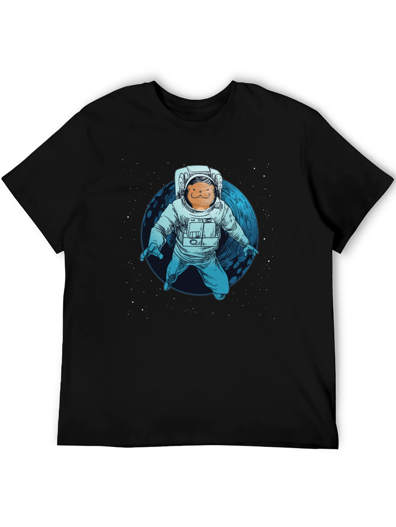 Astronaut Cat T-Shirt - Space Adventure Tee