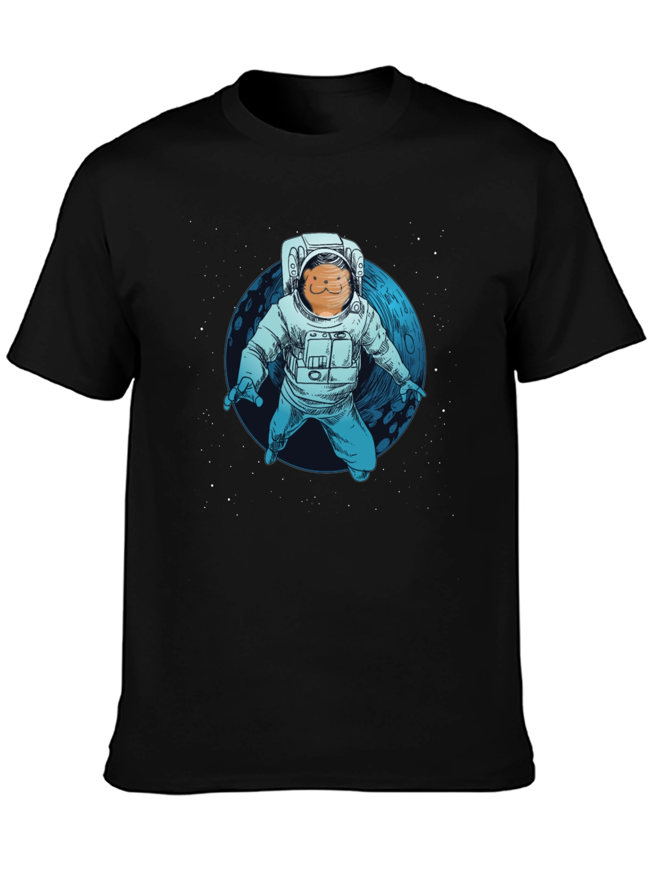Astronaut Cat T-Shirt - Space Adventure Tee