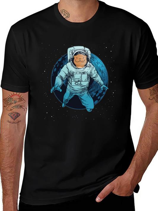 Astronaut Cat T-Shirt - Space Adventure Tee
