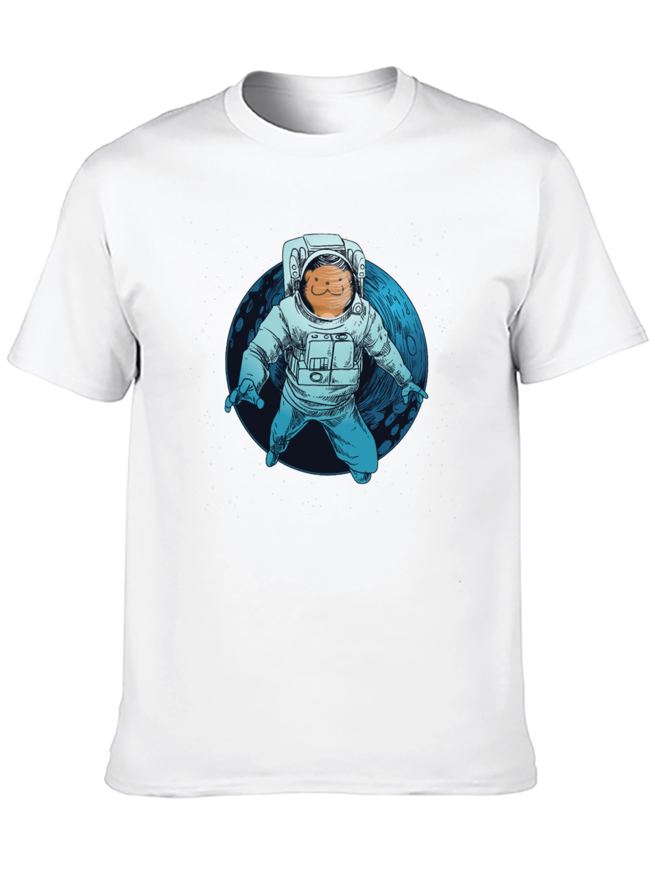 Astronaut Cat T-Shirt - Space Adventure Tee