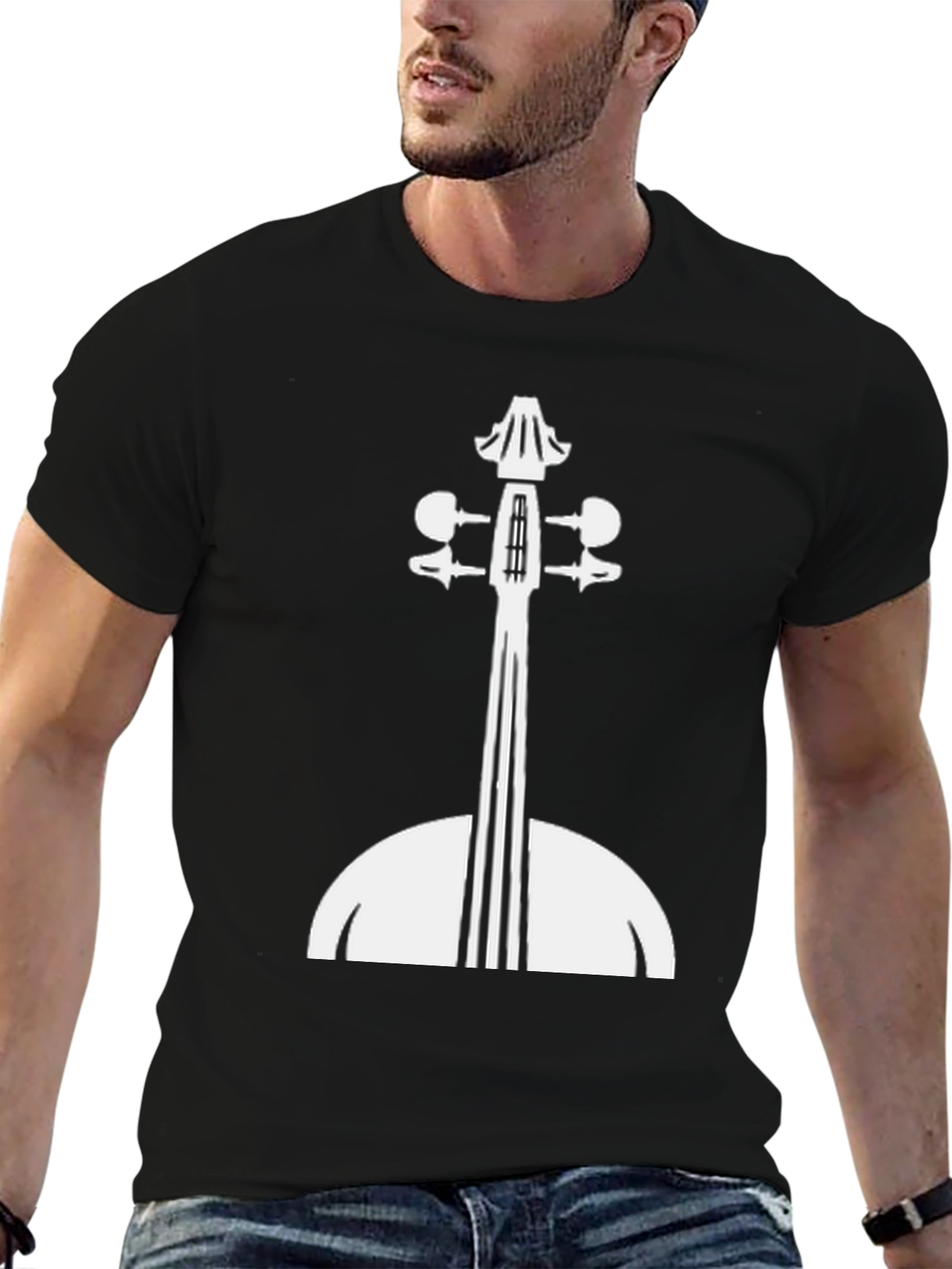 Cello Instrument Graphic Tee - Musician T-Shirt