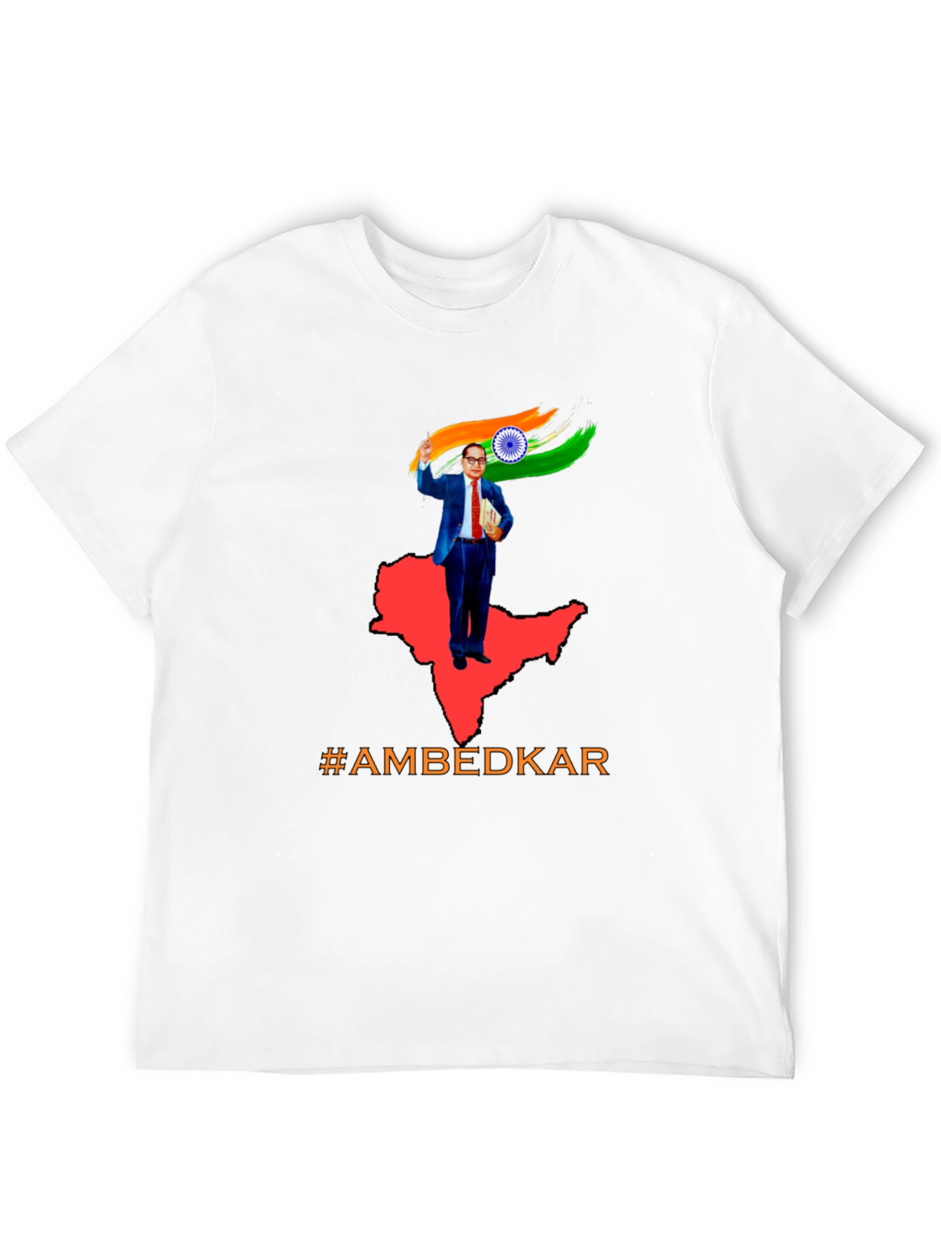 Ambedkar India Flag T-Shirt