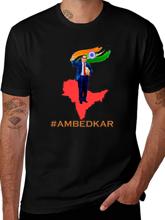 Ambedkar India Flag T-Shirt