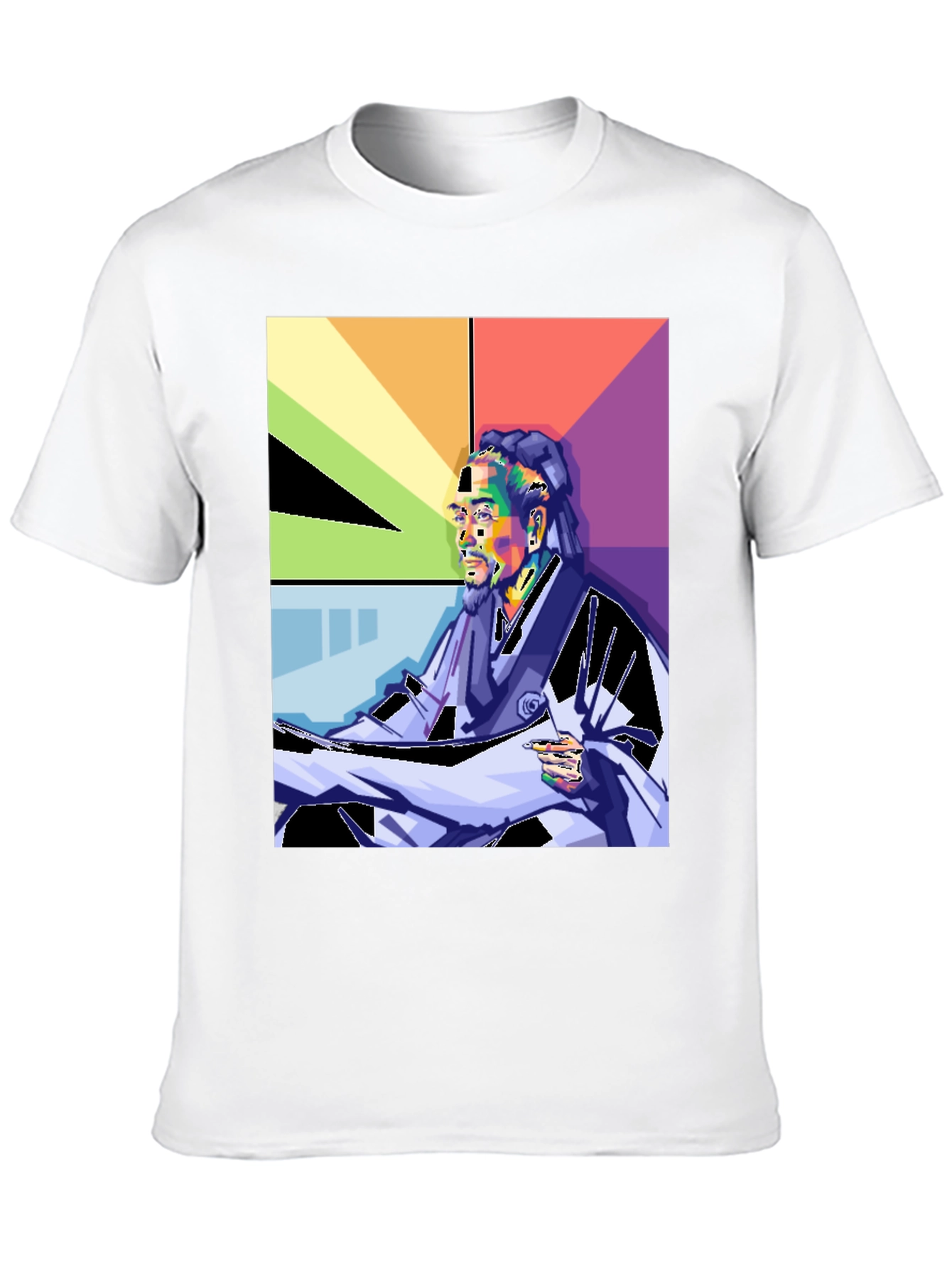 Snoop Dogg Pop Art Graphic Print T-Shirt