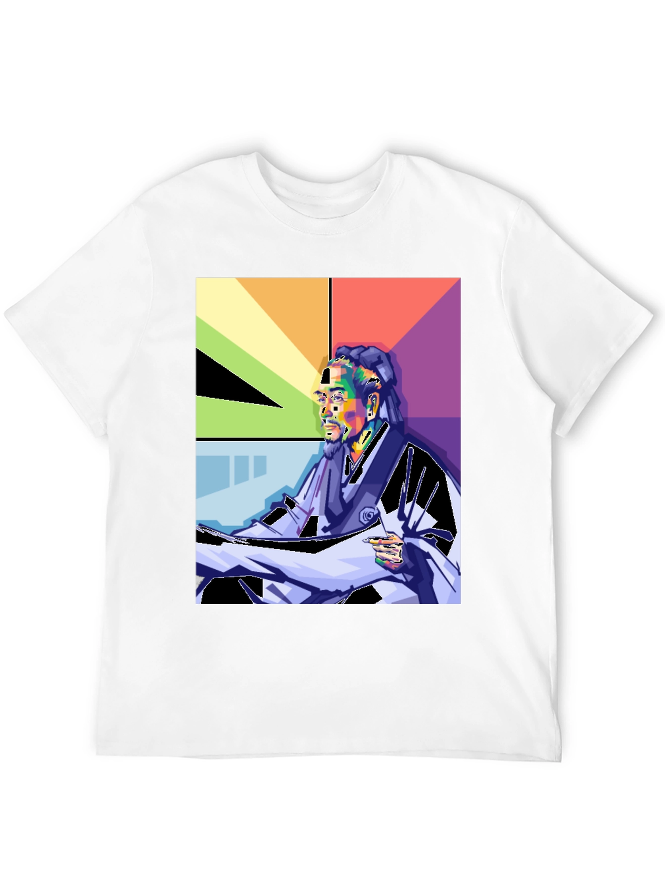 Snoop Dogg Pop Art Graphic Print T-Shirt