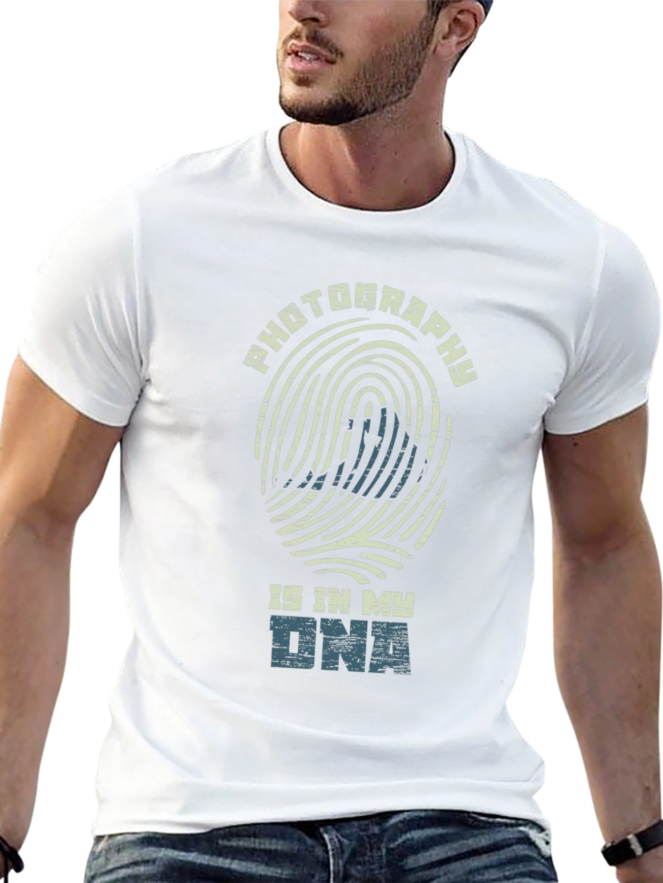 Photography DNA Black Graphic T-Shirt