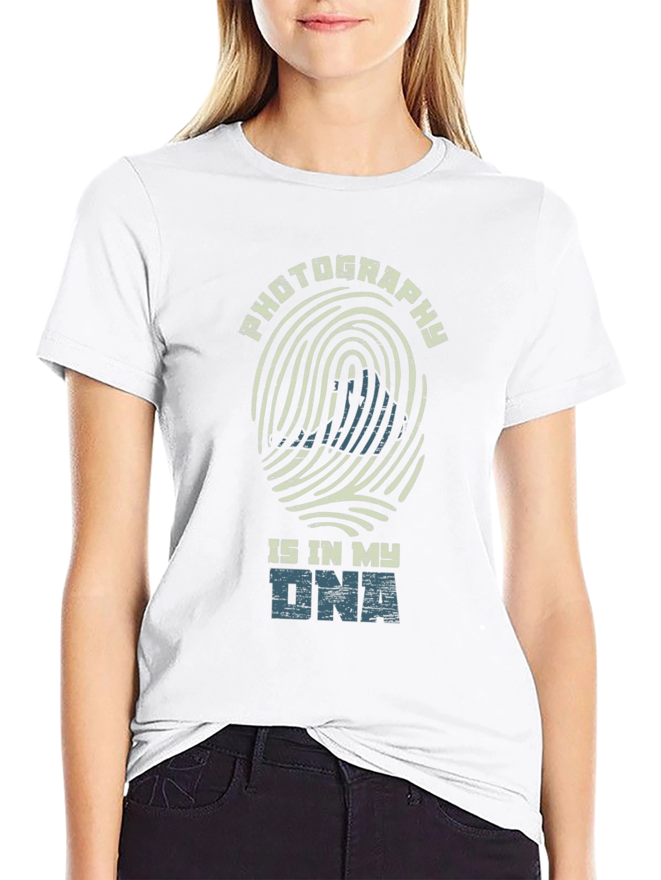 Photography DNA Black Graphic T-Shirt