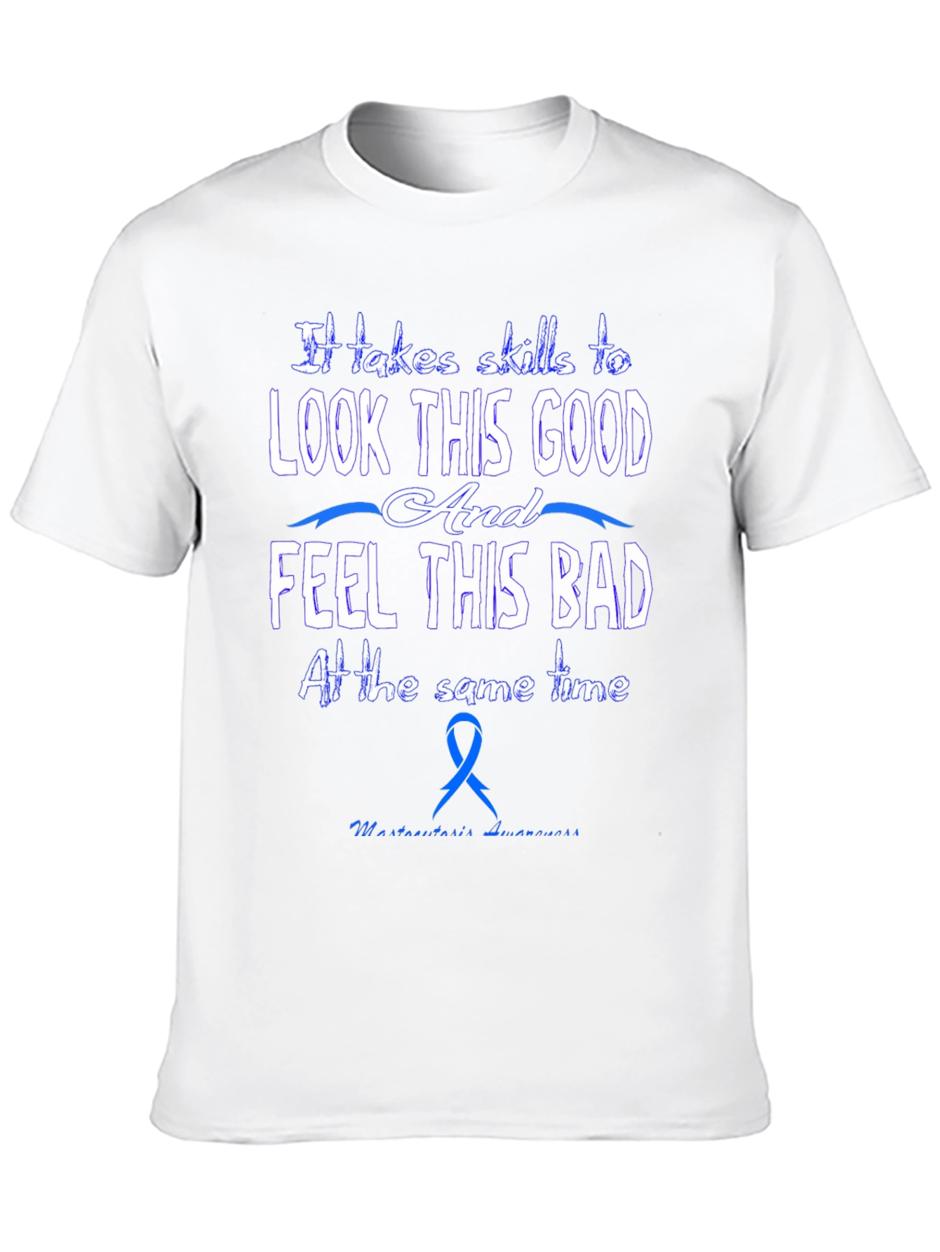 Skills to Look Good Black T-Shirt