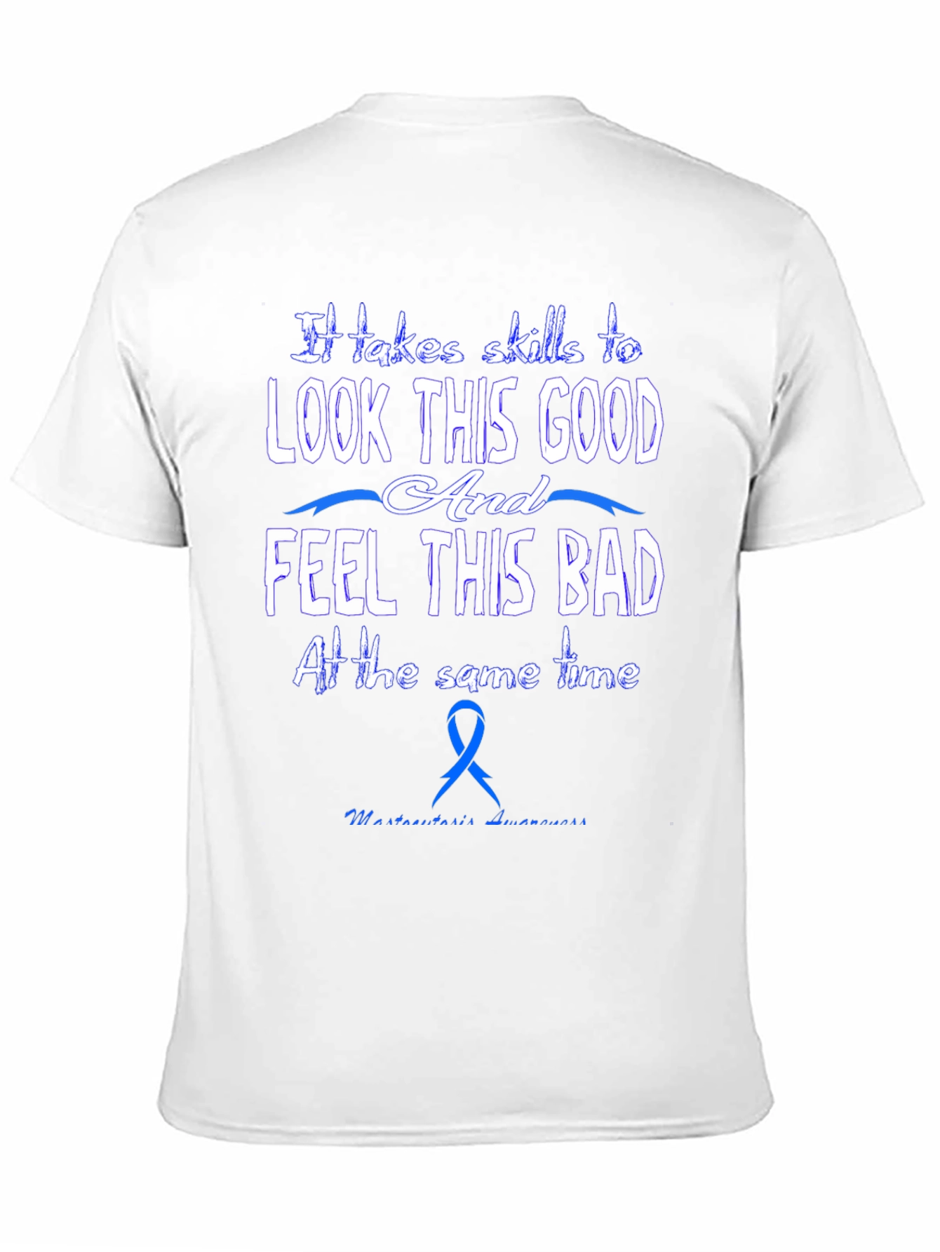 Skills to Look Good Black T-Shirt
