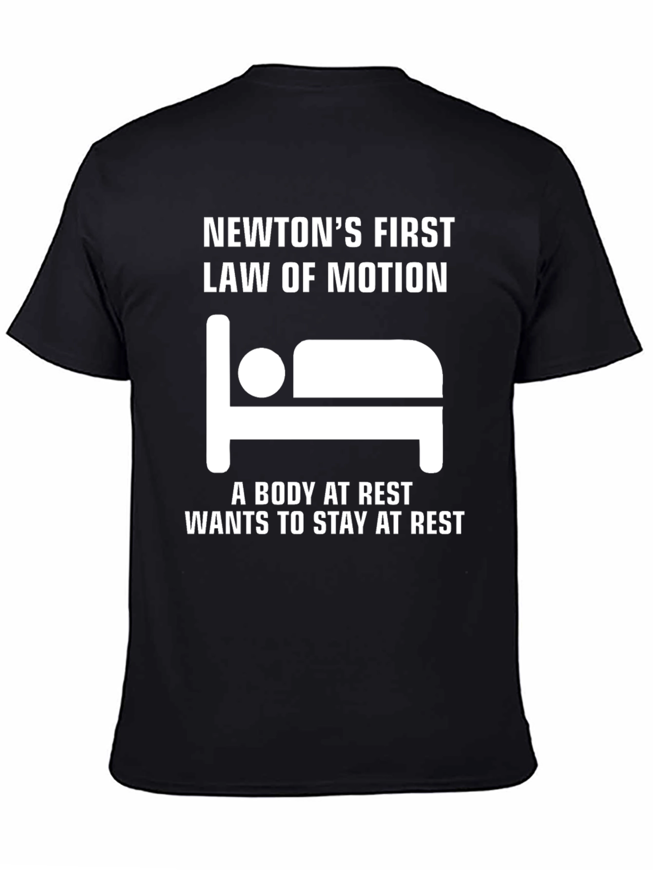 Newtons First Law of Motion T-Shirt