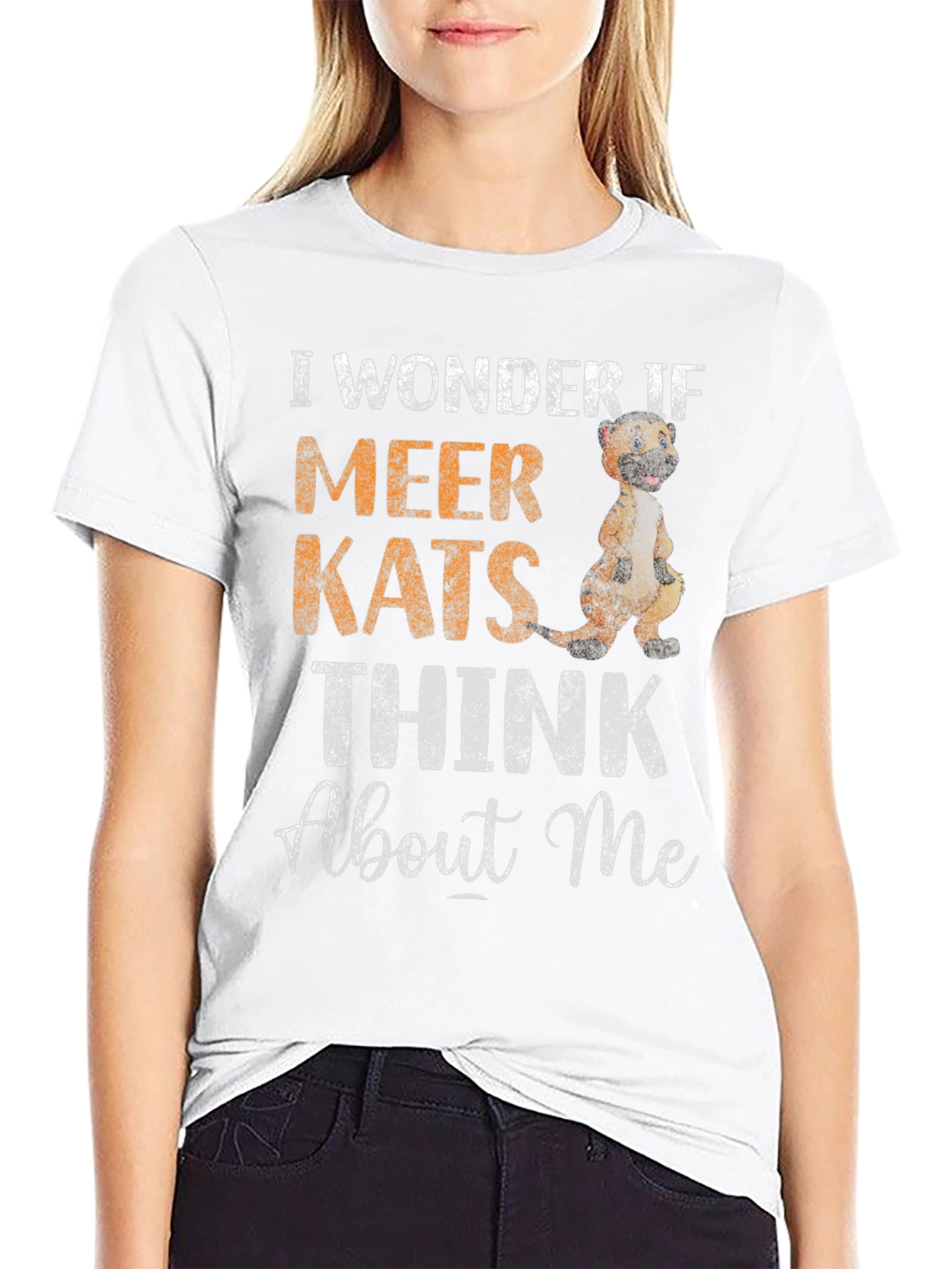 Meerkat Graphic T-Shirt Funny Animal Lover Tee
