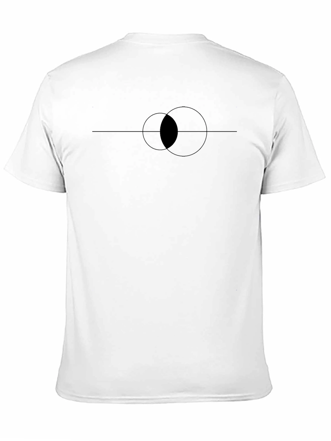 Abstract Graphic Tee - Black