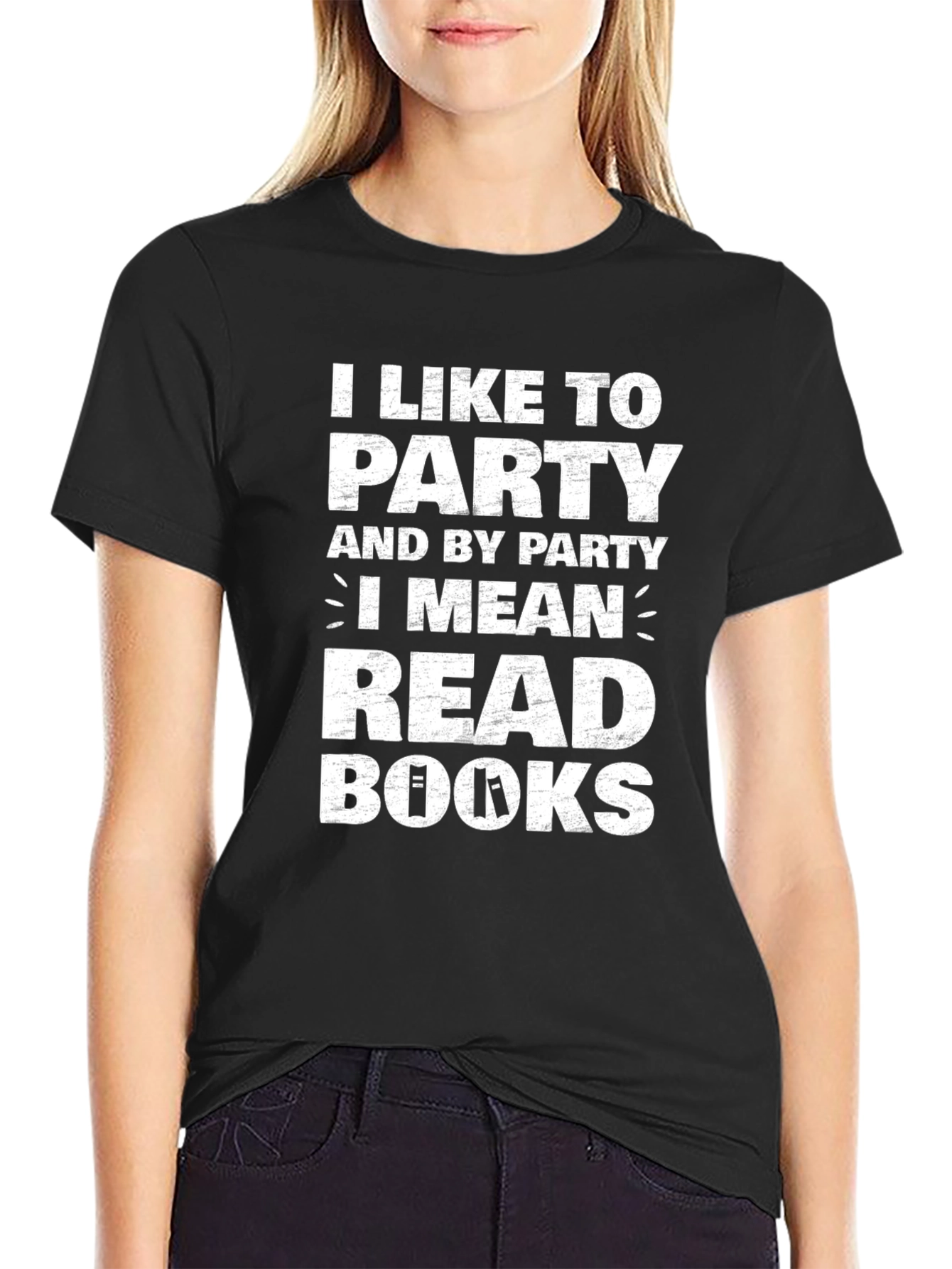 I Like to Party Read Books T-Shirt