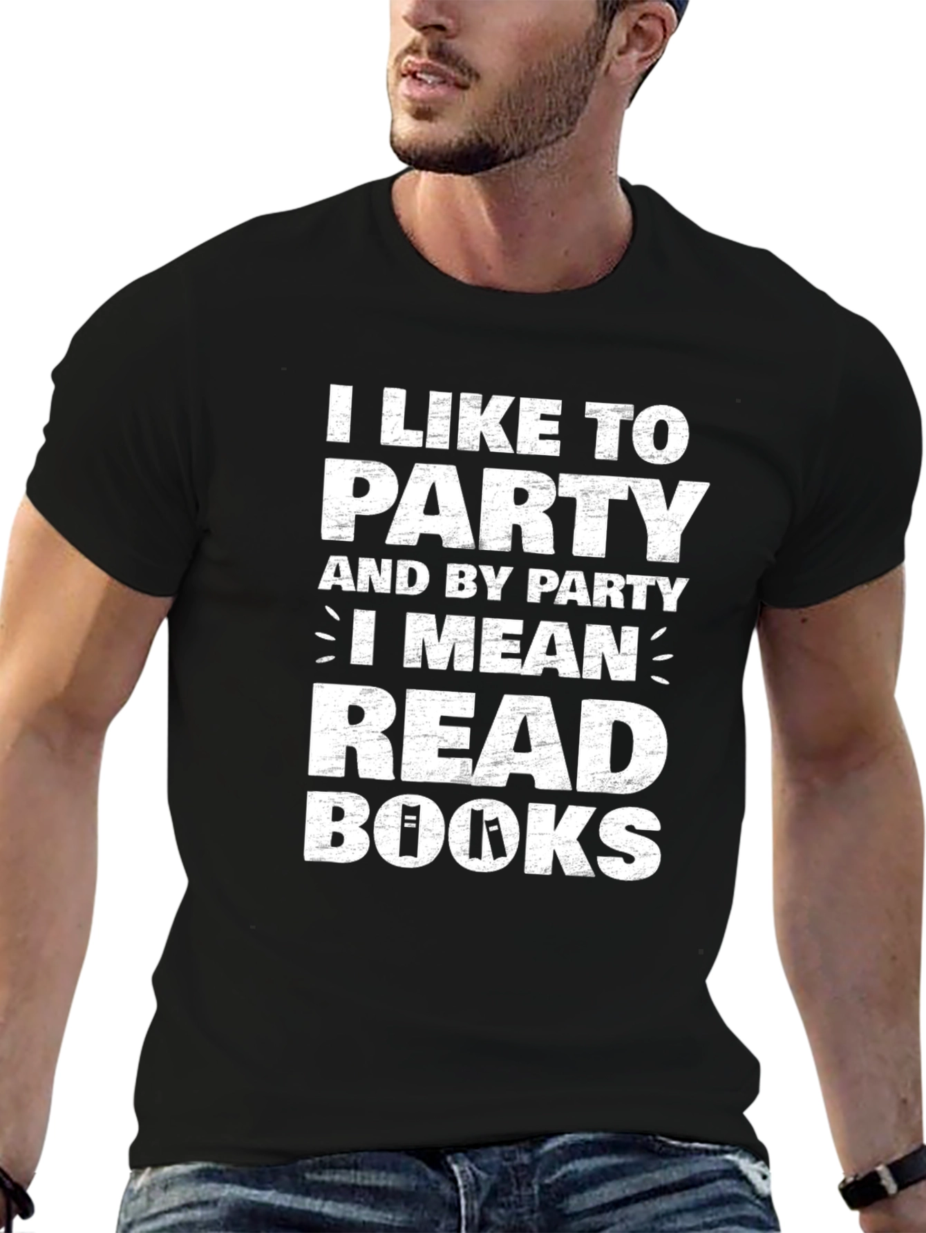 I Like to Party Read Books T-Shirt
