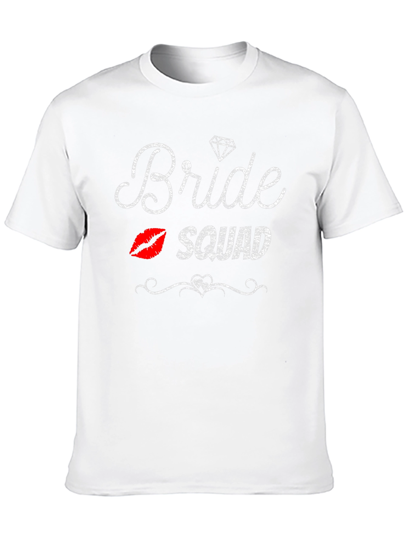 Bride Squad Graphic Tee - Black