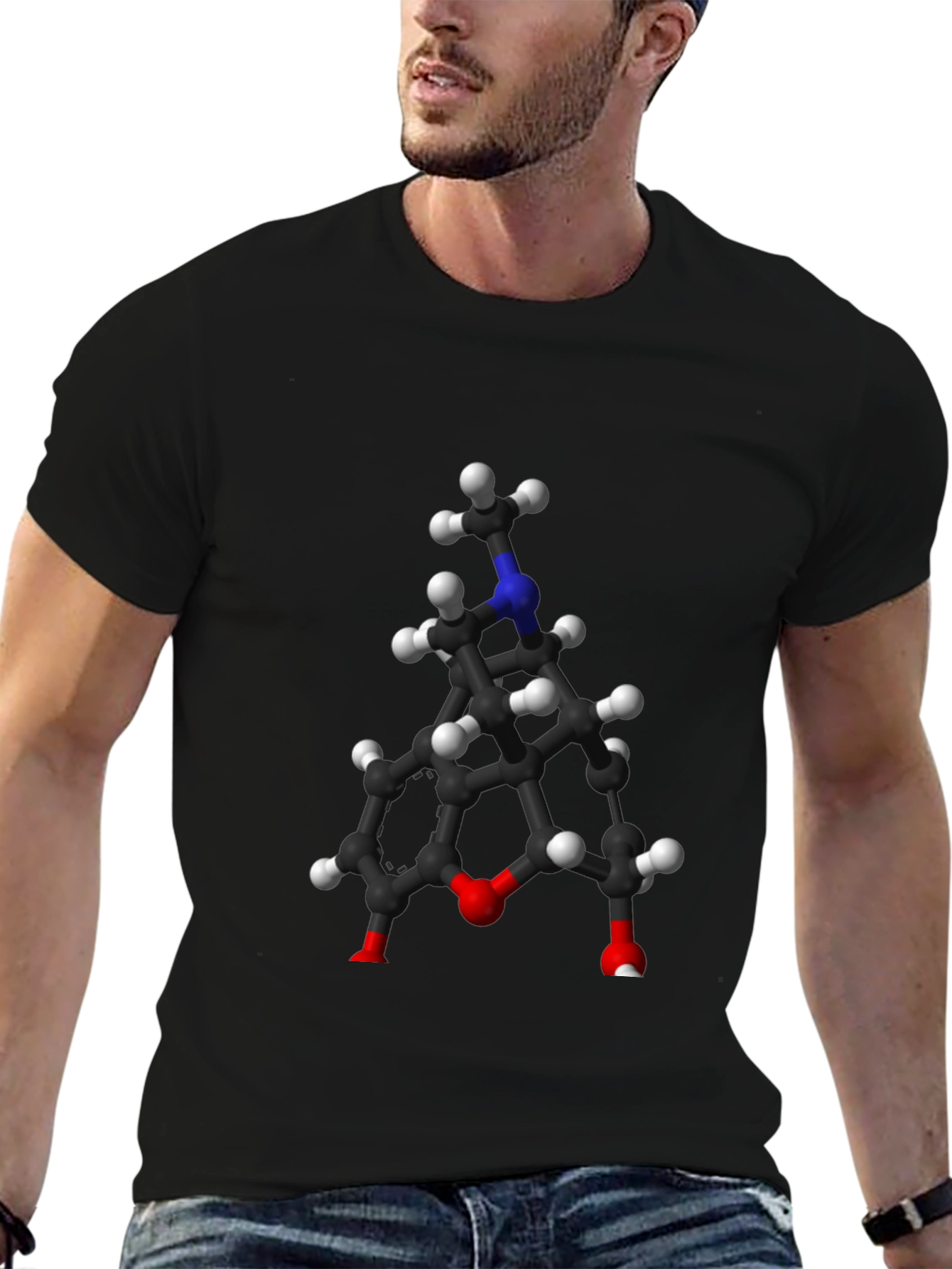 Molecule Graphic Tee - Black T-Shirt