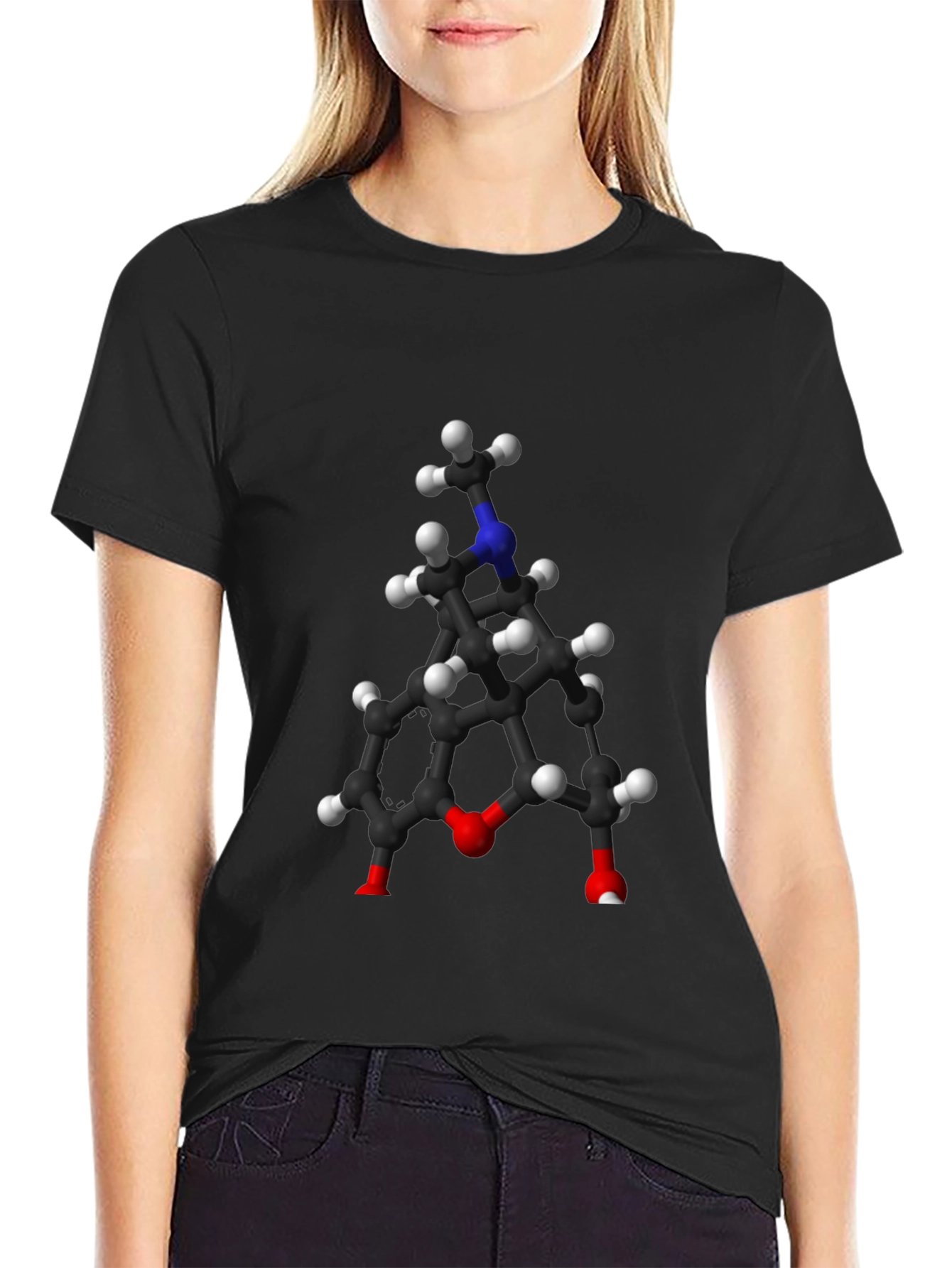 Molecule Graphic Tee - Black T-Shirt