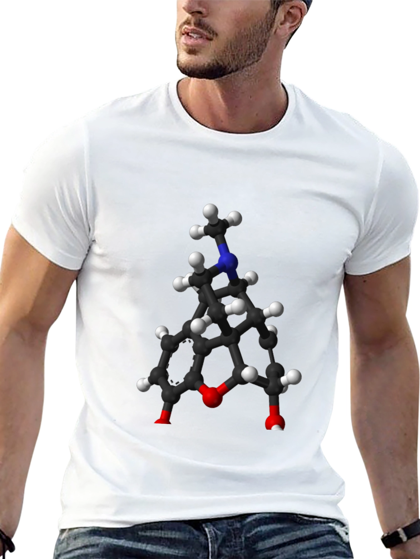 Molecule Graphic Tee - Black T-Shirt