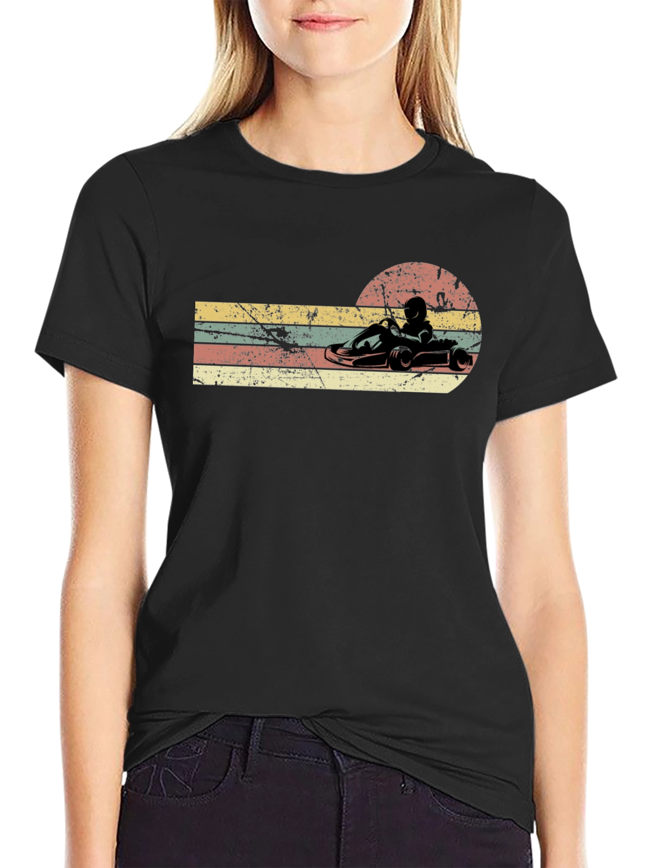 Retro Go-Kart Racing T-Shirt