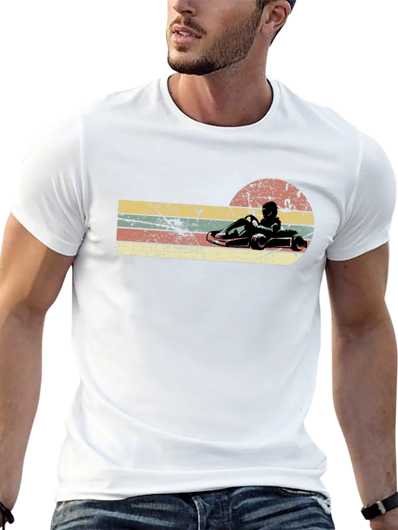 Retro Go-Kart Racing T-Shirt