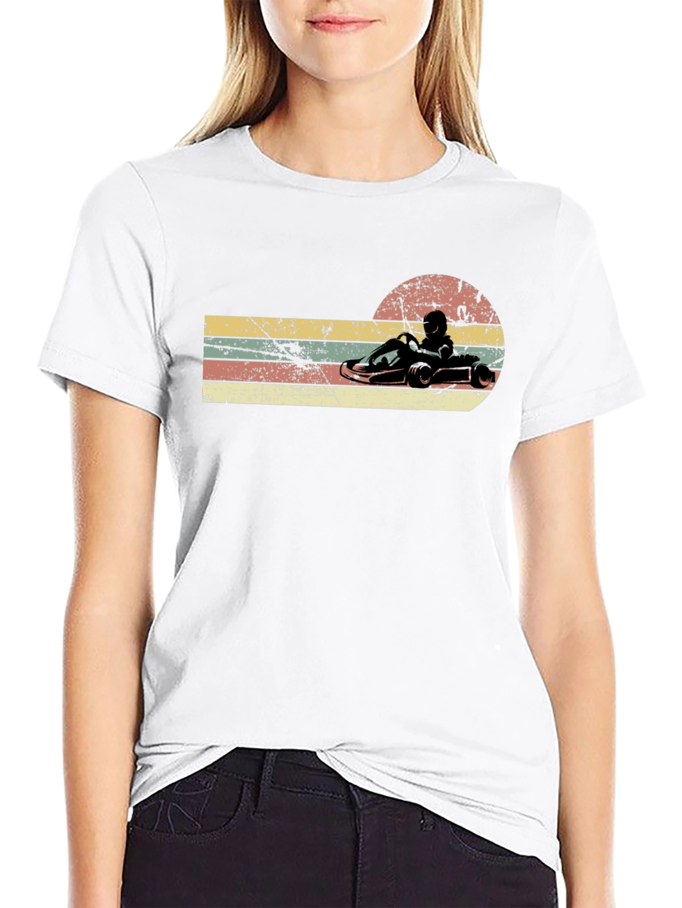 Retro Go-Kart Racing T-Shirt