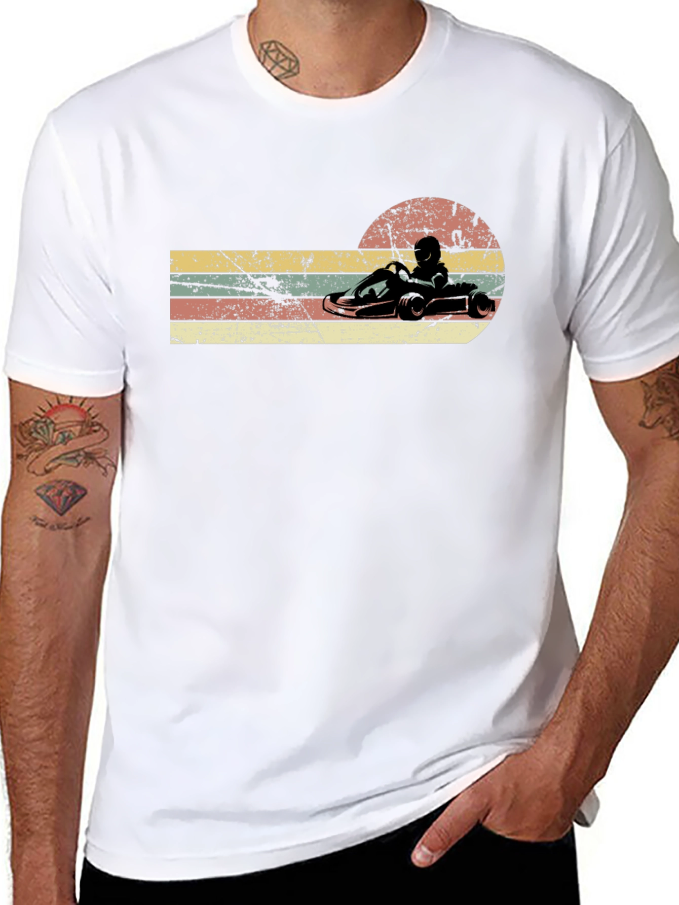 Retro Go-Kart Racing T-Shirt