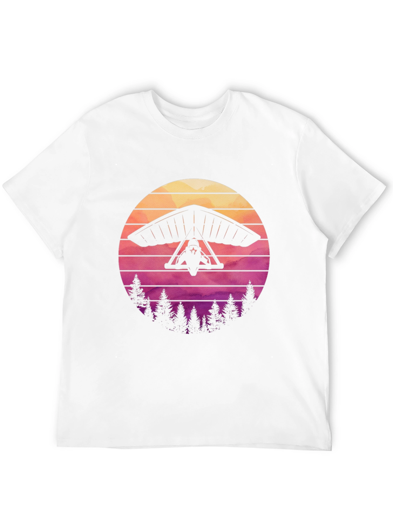 Hang Gliding Sunset T-Shirt - Adventure Tee