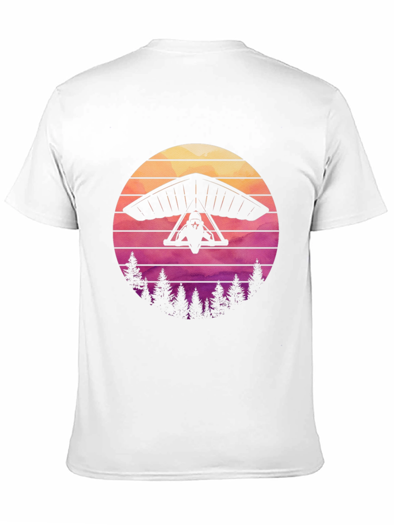 Hang Gliding Sunset T-Shirt - Adventure Tee