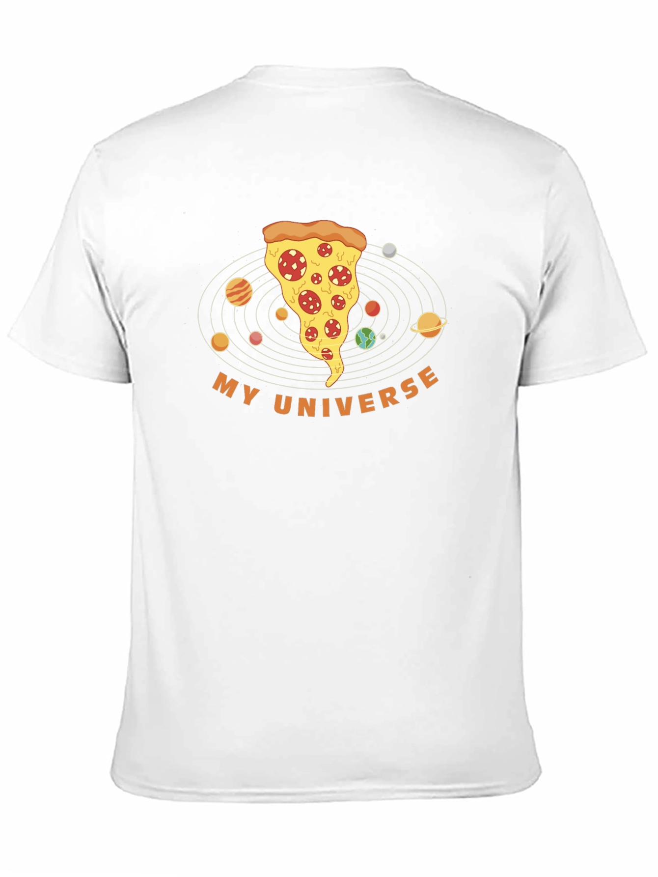Pizza Universe Graphic T-Shirt