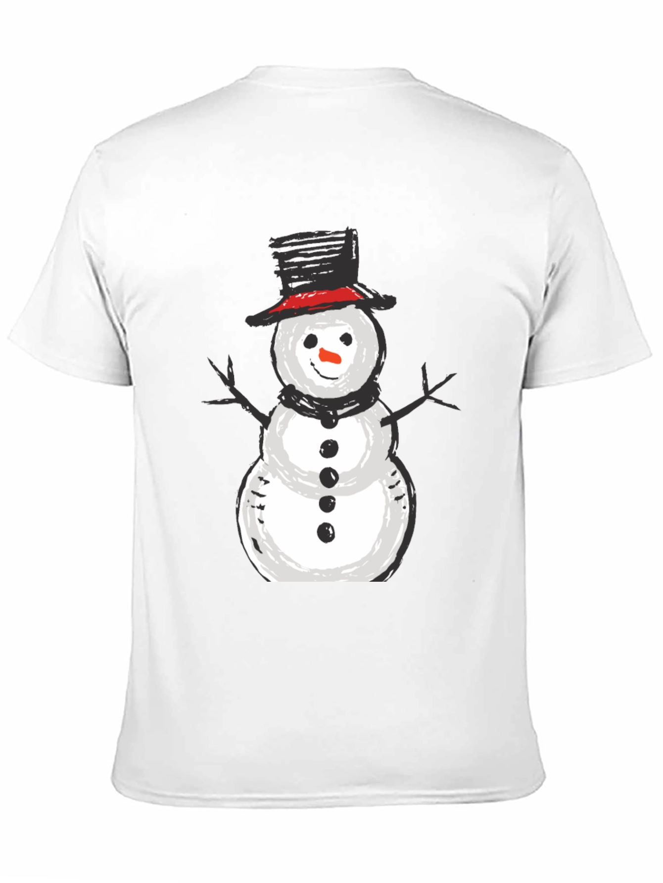 Snowman Graphic Tee - Holiday Fun!