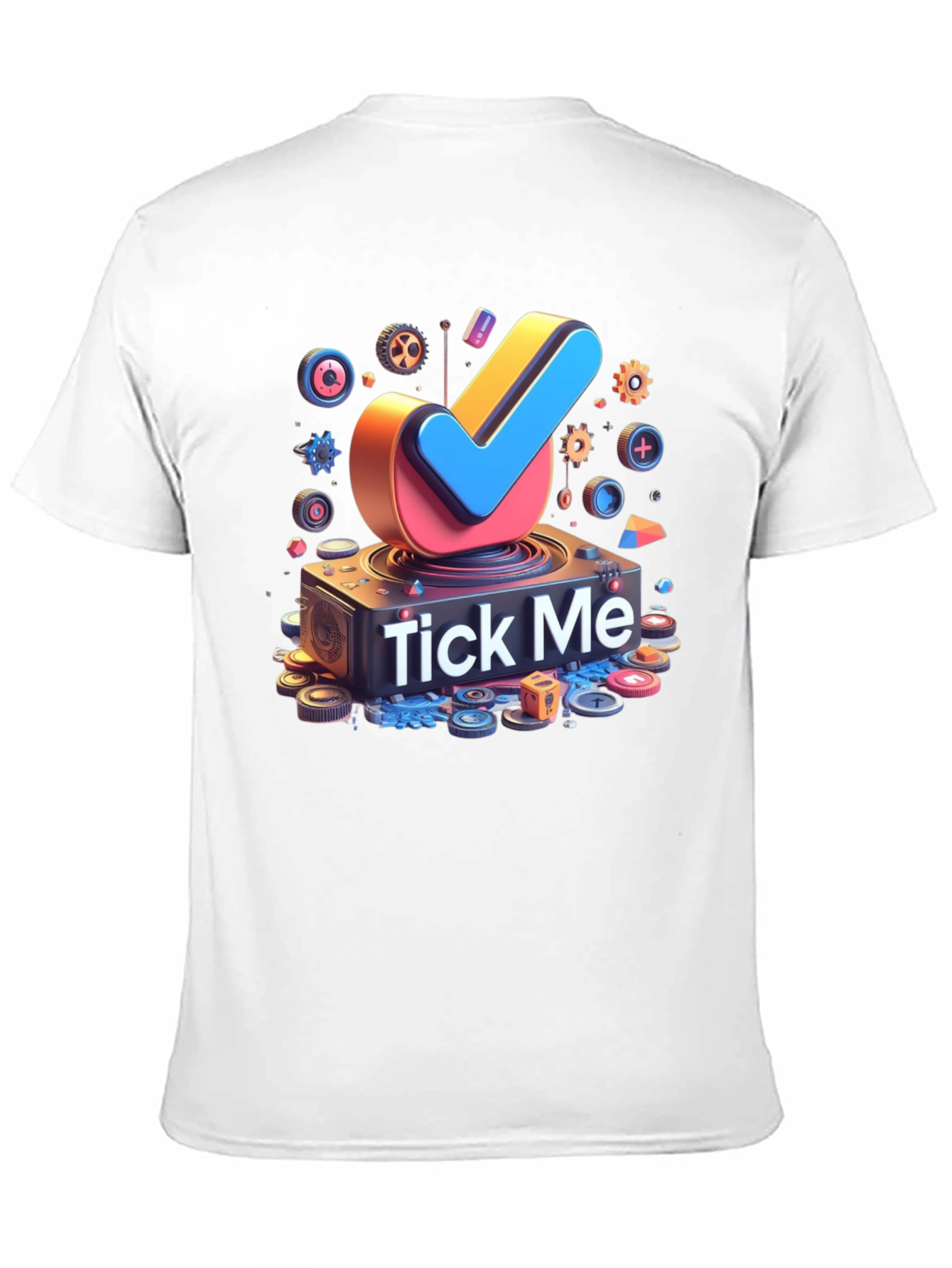 Tick Me Graphic Tee - Bold Design