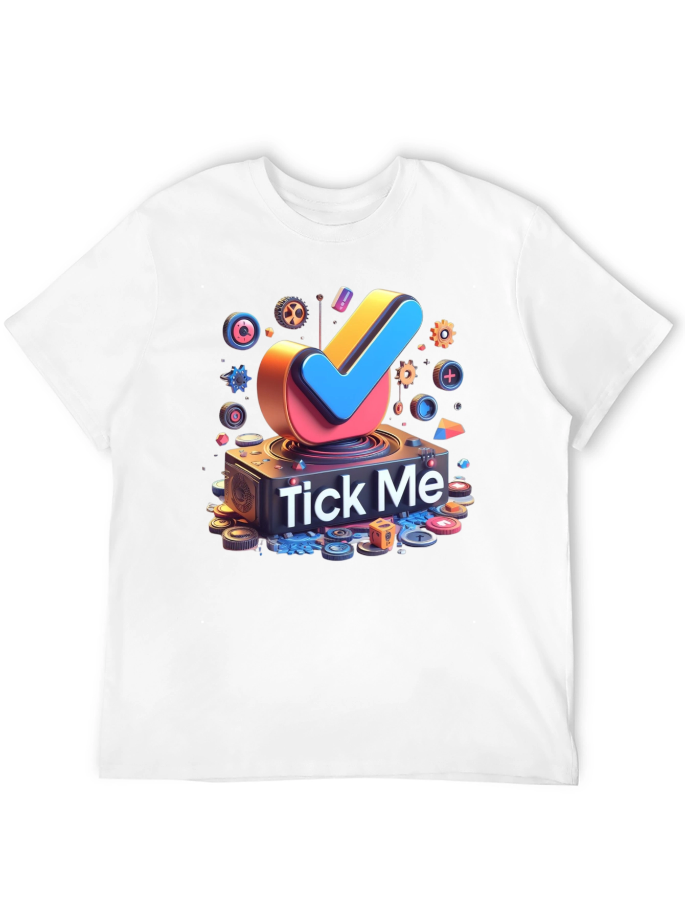 Tick Me Graphic Tee - Bold Design