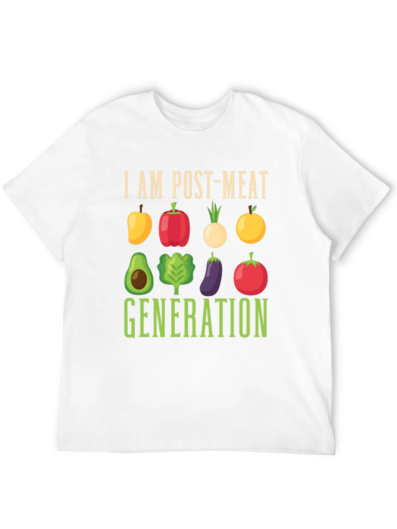 Post-Meat Generation Vegetarian T-Shirt