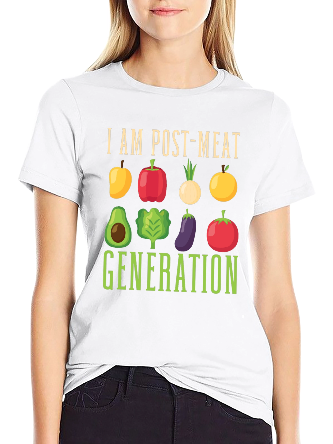 Post-Meat Generation Vegetarian T-Shirt