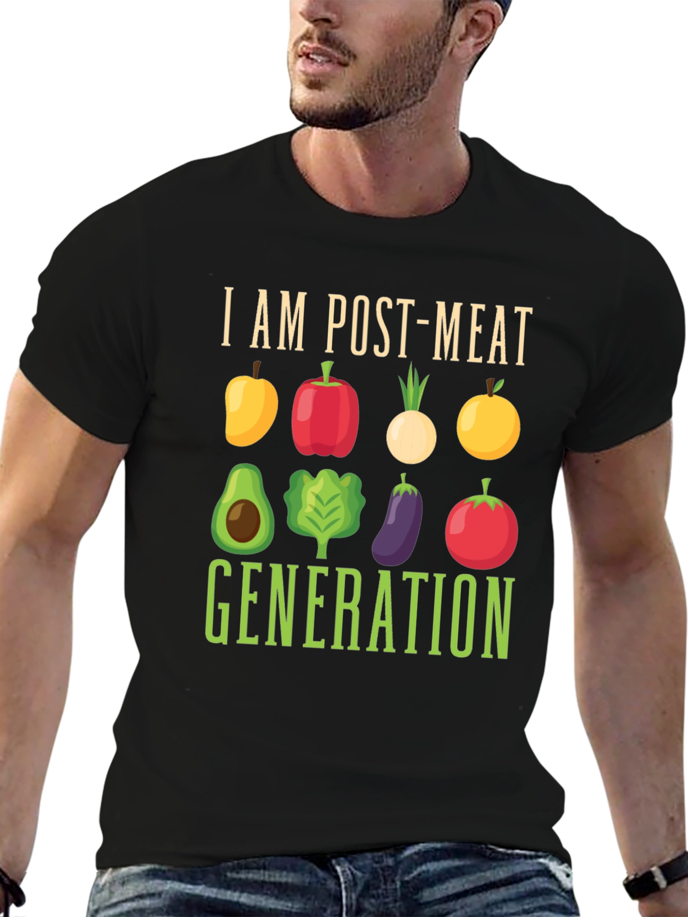 Post-Meat Generation Vegetarian T-Shirt
