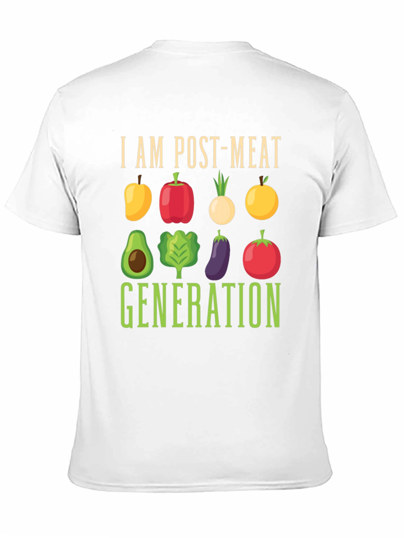 Post-Meat Generation Vegetarian T-Shirt