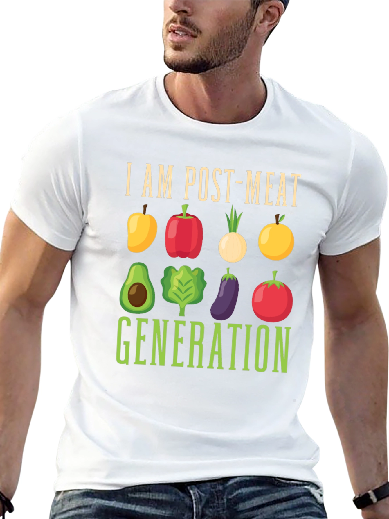 Post-Meat Generation Vegetarian T-Shirt