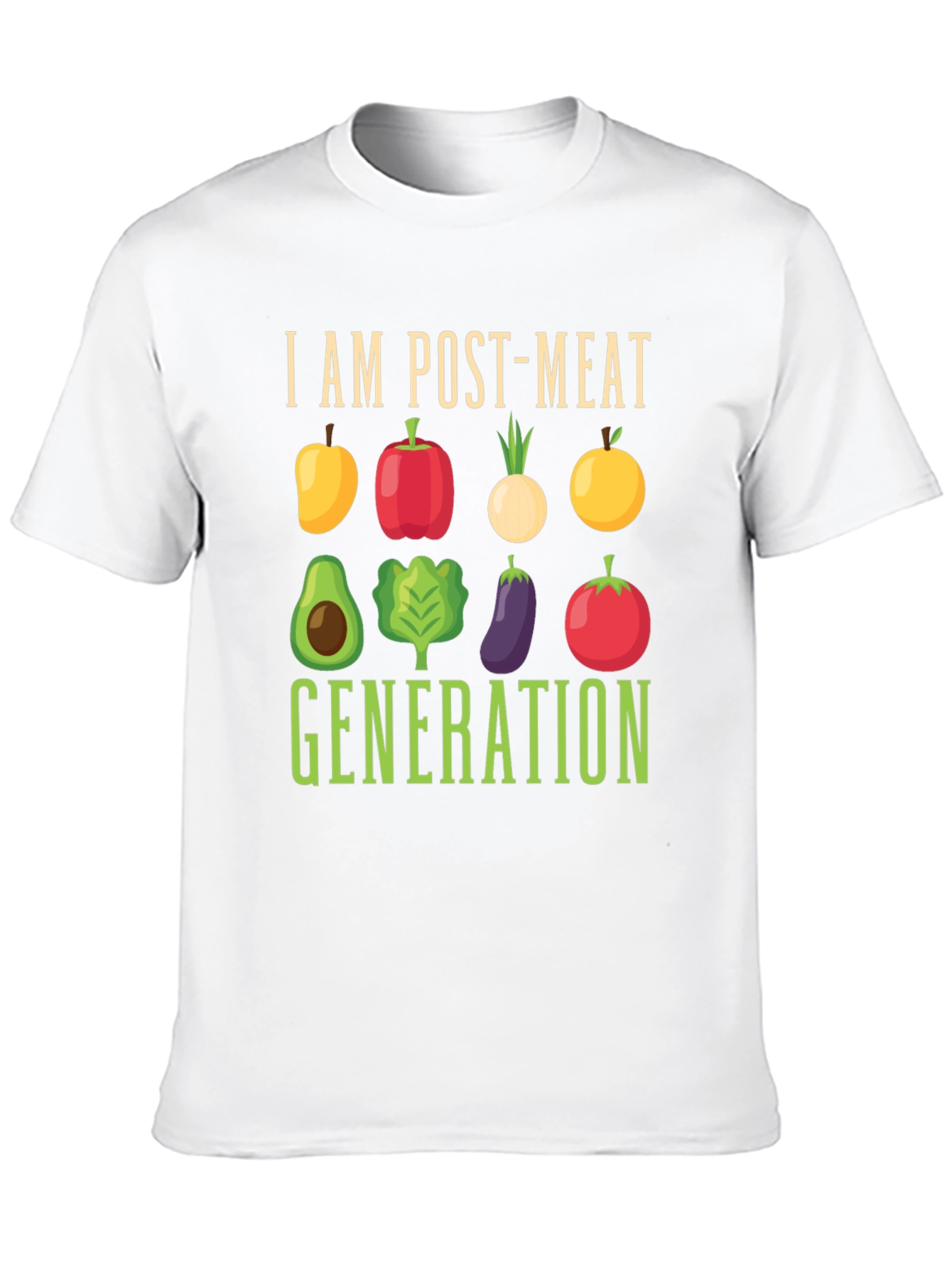 Post-Meat Generation Vegetarian T-Shirt