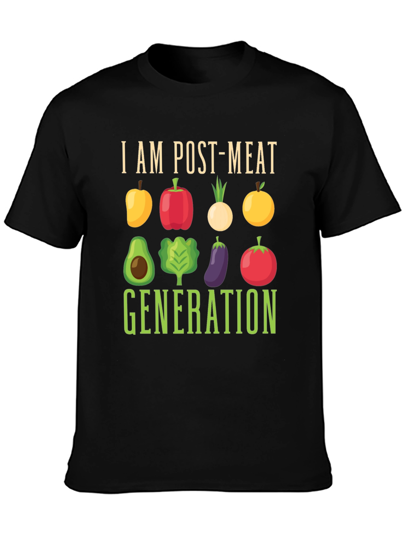 Post-Meat Generation Vegetarian T-Shirt