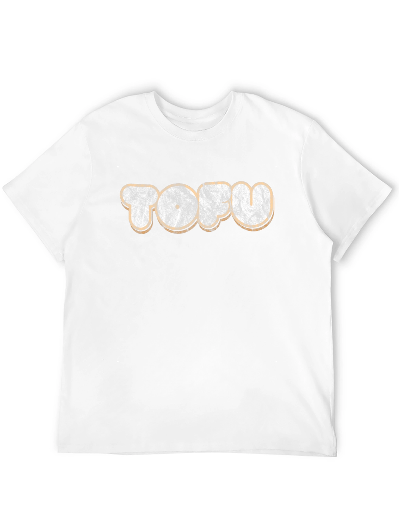 Retro Tofu Graphic Tee - Unisex Black T-Shirt