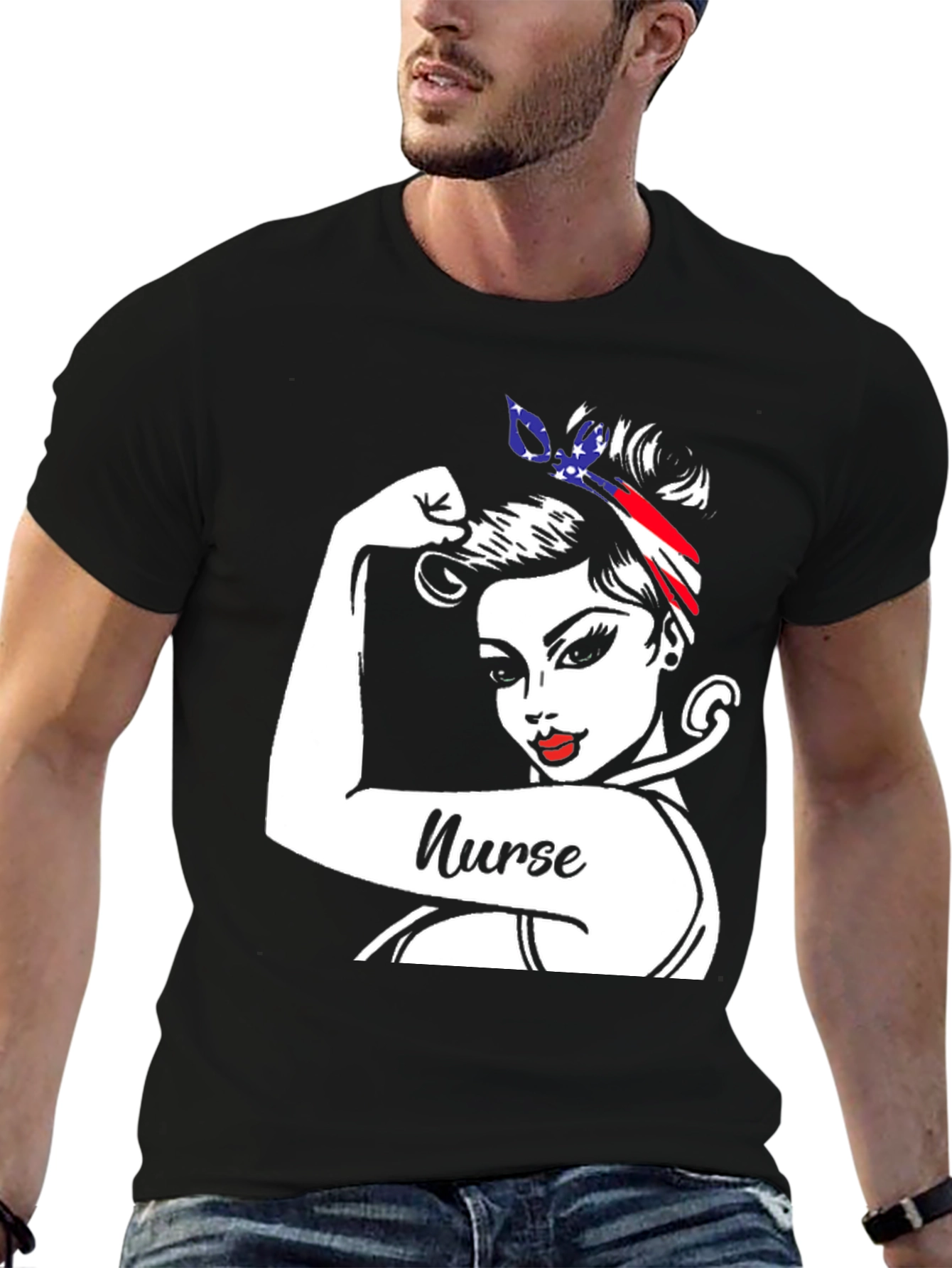 Nurse Patriotic T-Shirt