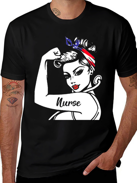 Nurse Patriotic T-Shirt