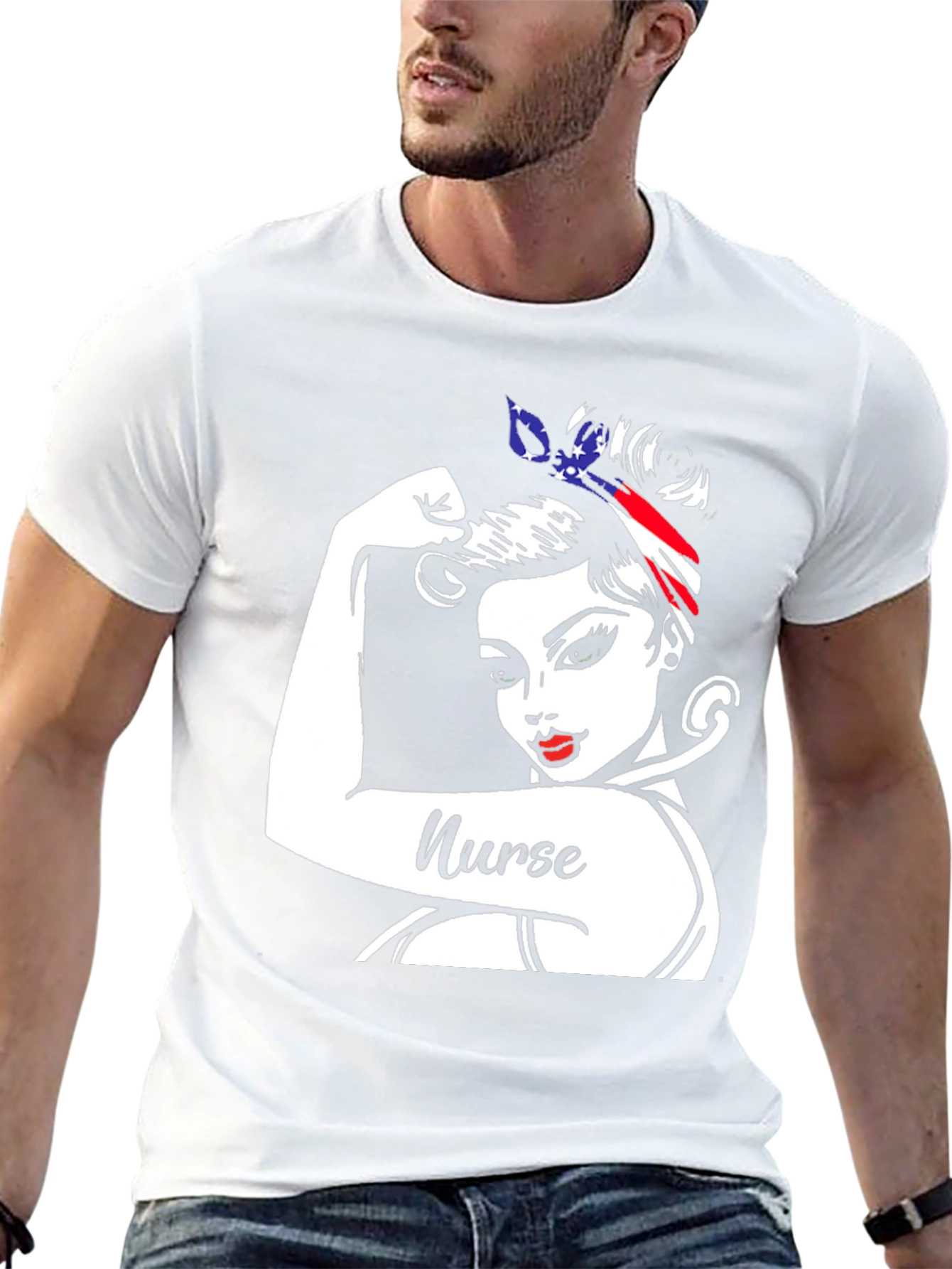 Nurse Patriotic T-Shirt
