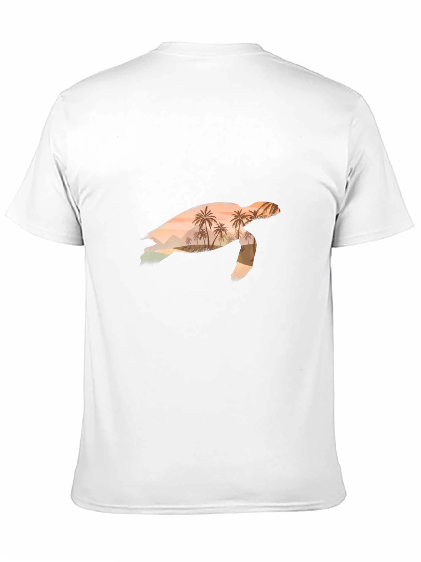 Tropical Turtle Graphic Tee - Coastal Vibes