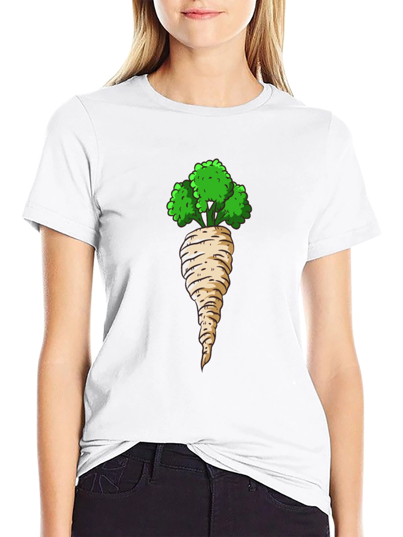 Radish Graphic Tee - Unique Foodie Fashion