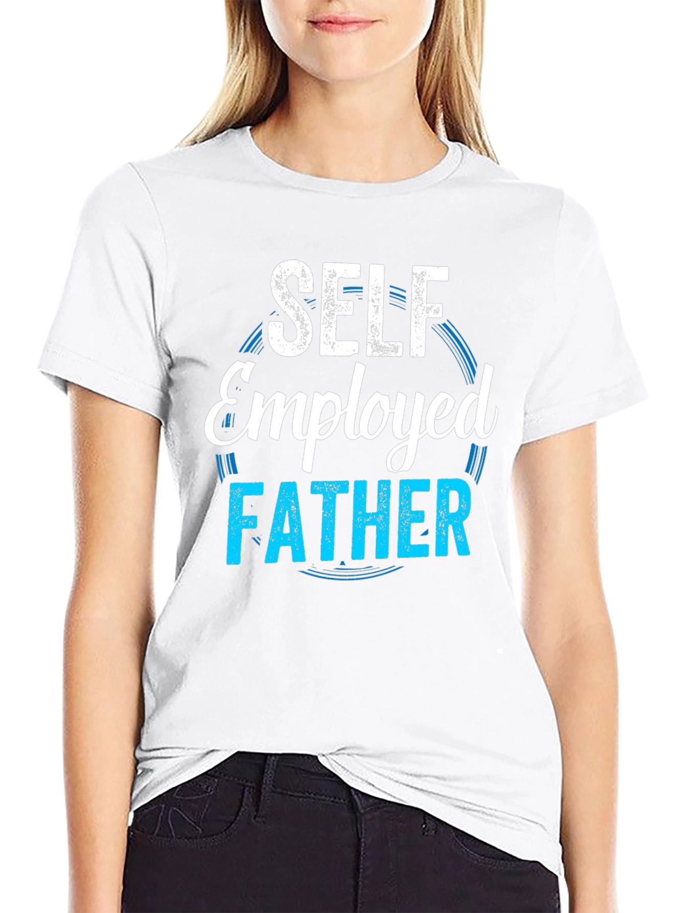 Self Employed Father T-Shirt - Cool Dad Tee