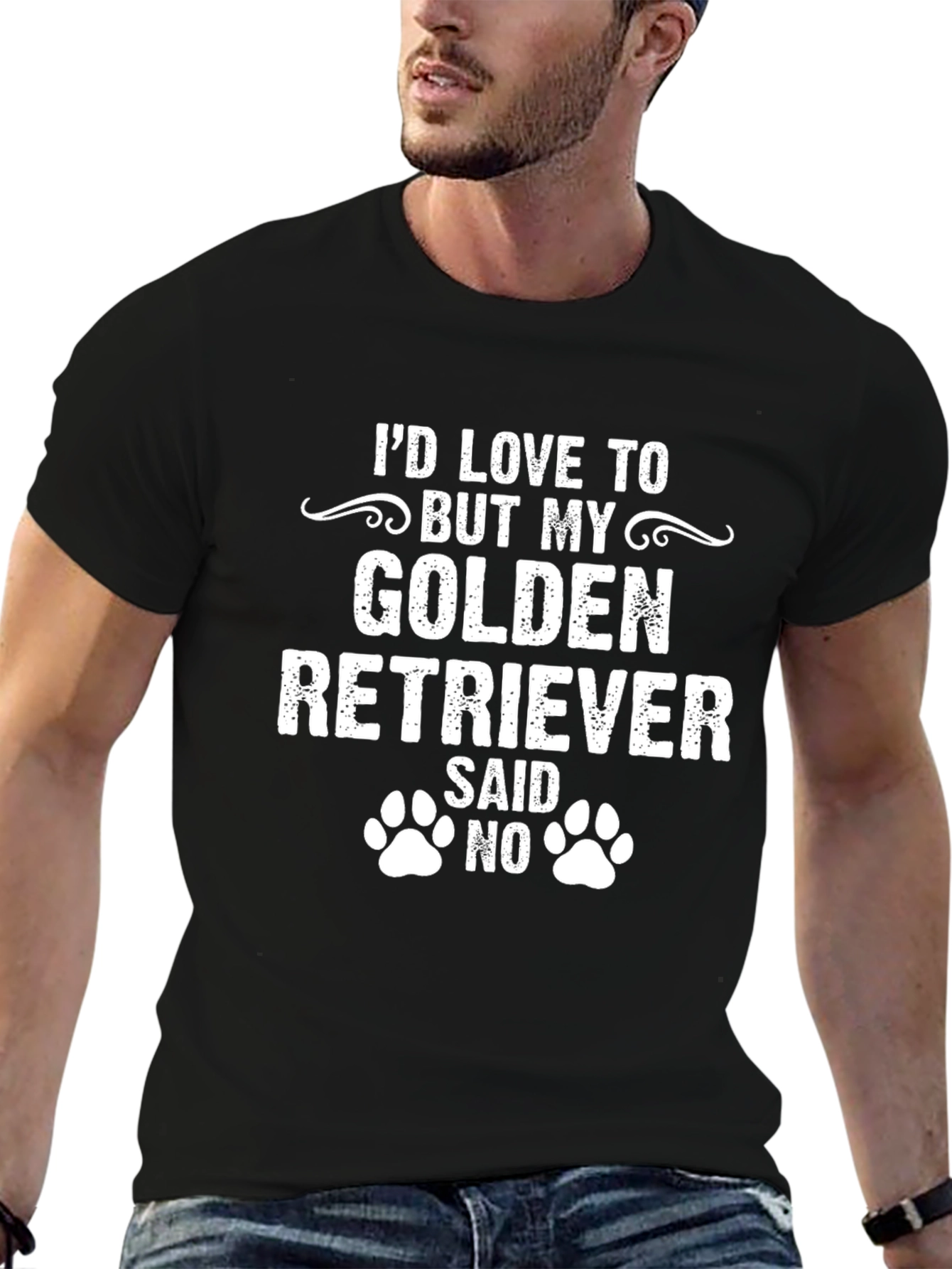 Golden Retriever T-Shirt: My Dog Said No