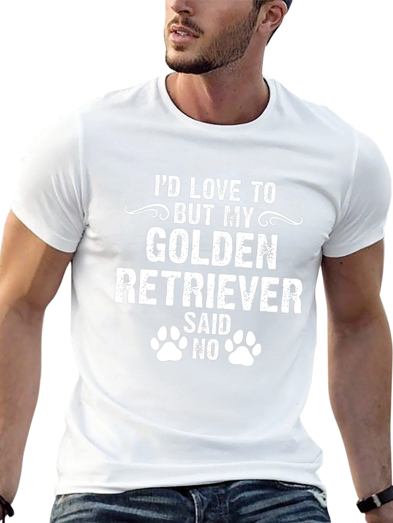 Golden Retriever T-Shirt: My Dog Said No