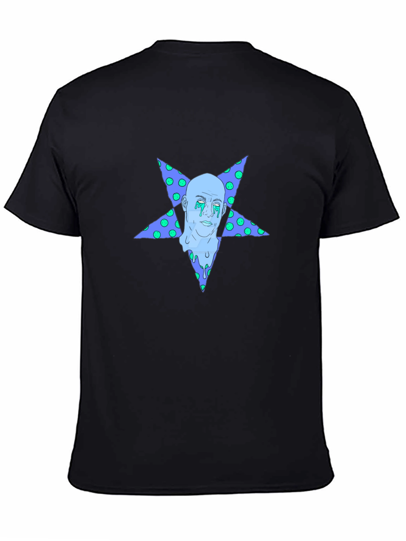 Starman Graphic Tee - Unique Mens Black T-Shirt