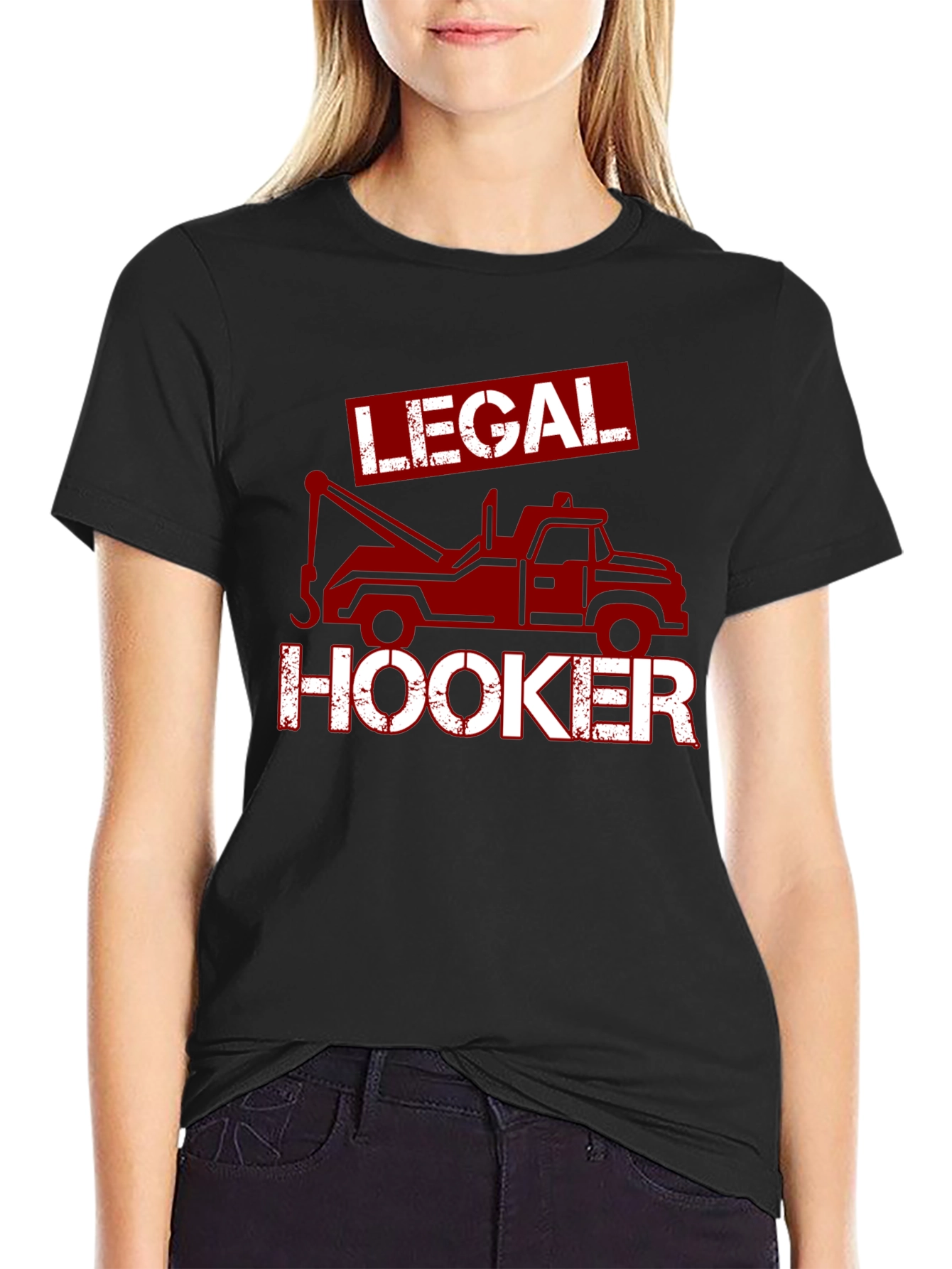 Legal Hooker Tow Truck T-Shirt